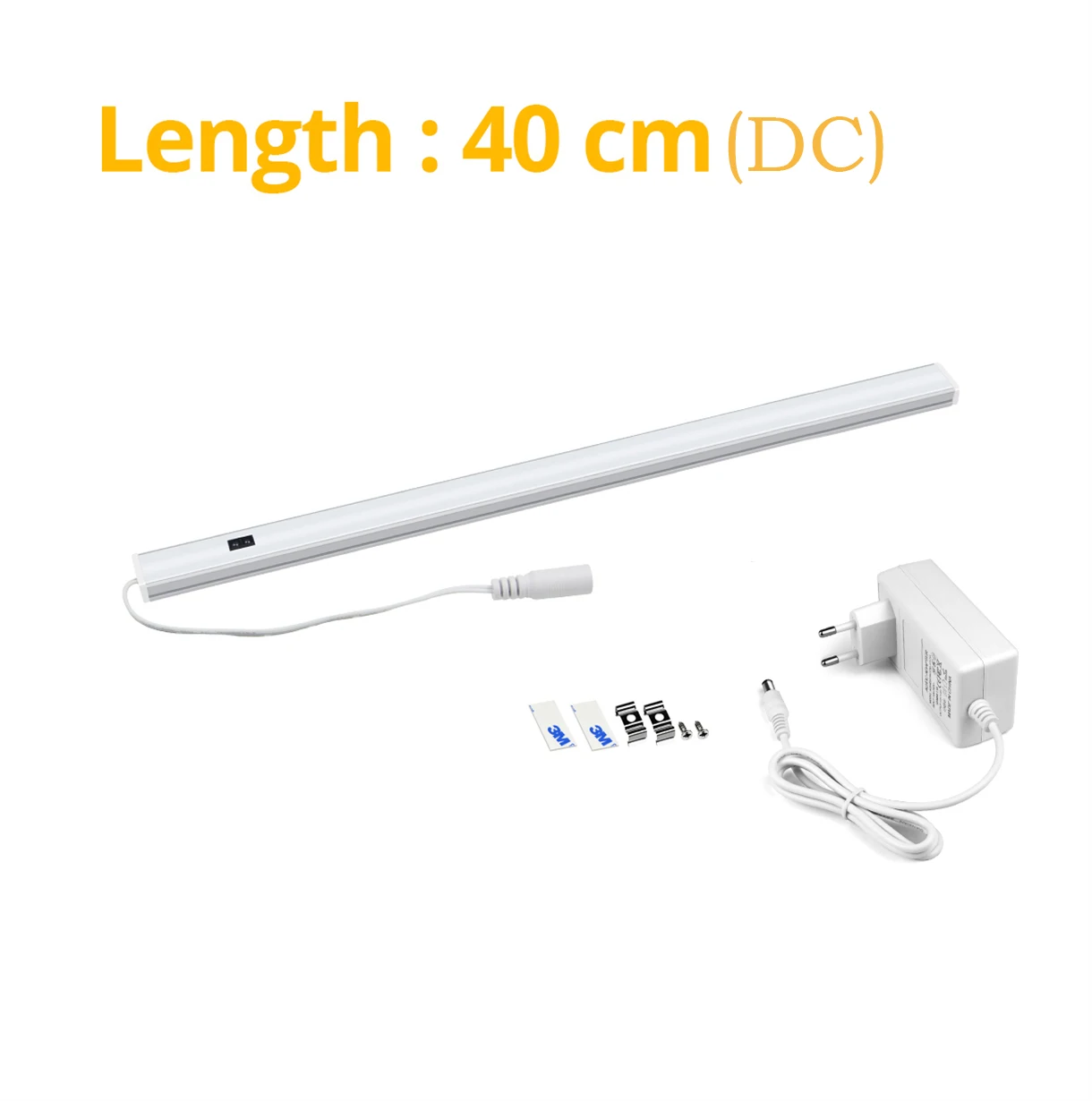 

Ручной переключатель светодиодный под шкафом, кухонный светильник, спальня, шкаф, ночник, 30/40/50 см, светодиодный барный светильник Cocina, домашняя лампа