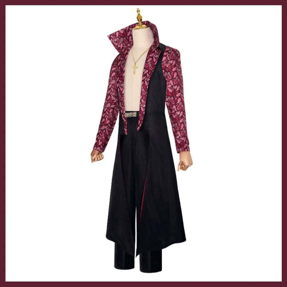 Живые боевые фильмы Дракулы Михоке Косплей Костюм Плащ с воротником-стойкой и