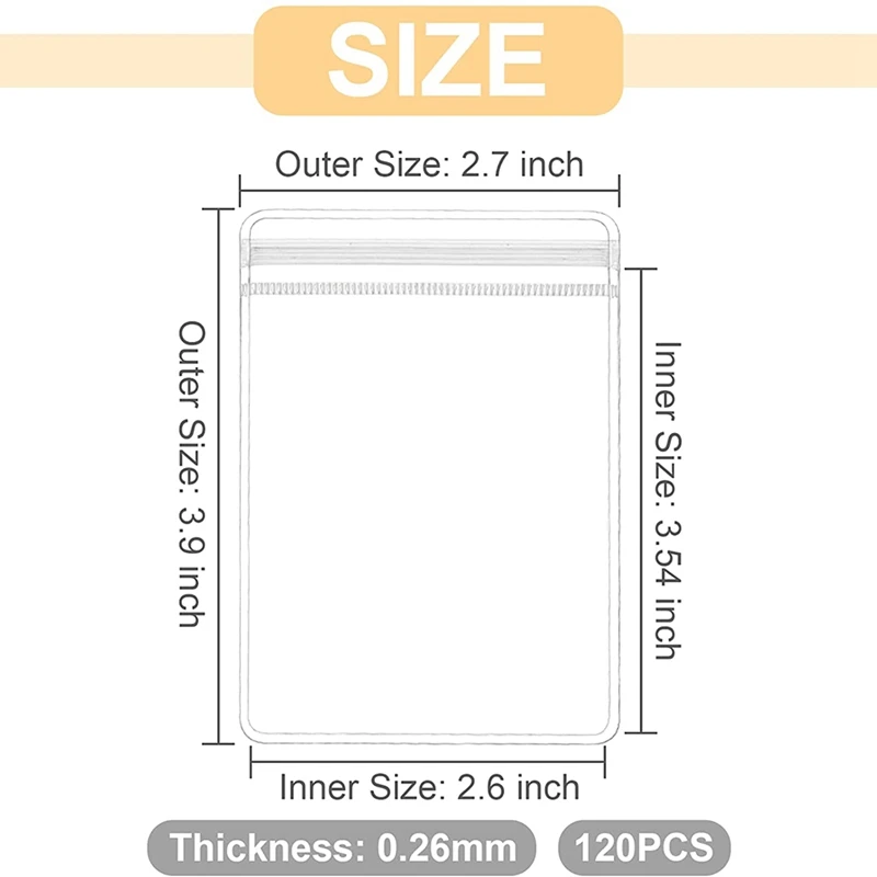 200 Pcs PVC Jewelry Bags Self Seal Jewelry Storage Bags Clear Zipper Lock Bags Sealable Jewelry Storage Bags 2.7X3.9Inch