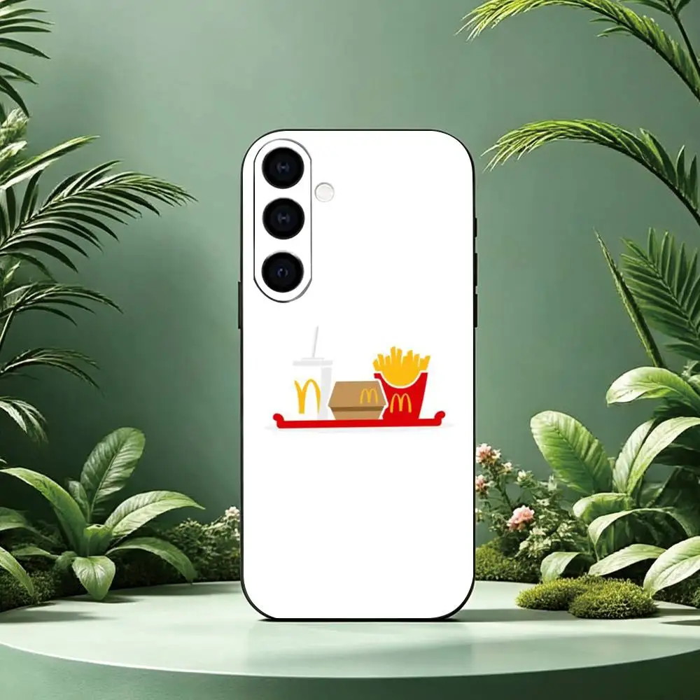 Фото Чехол для телефона C-Cool B-Brand McDonaldsES для Samsung Galaxy A73, A72, A71, A70, A53, A52, A51 и других моделей, мягкий черный чехол, подарок. №5