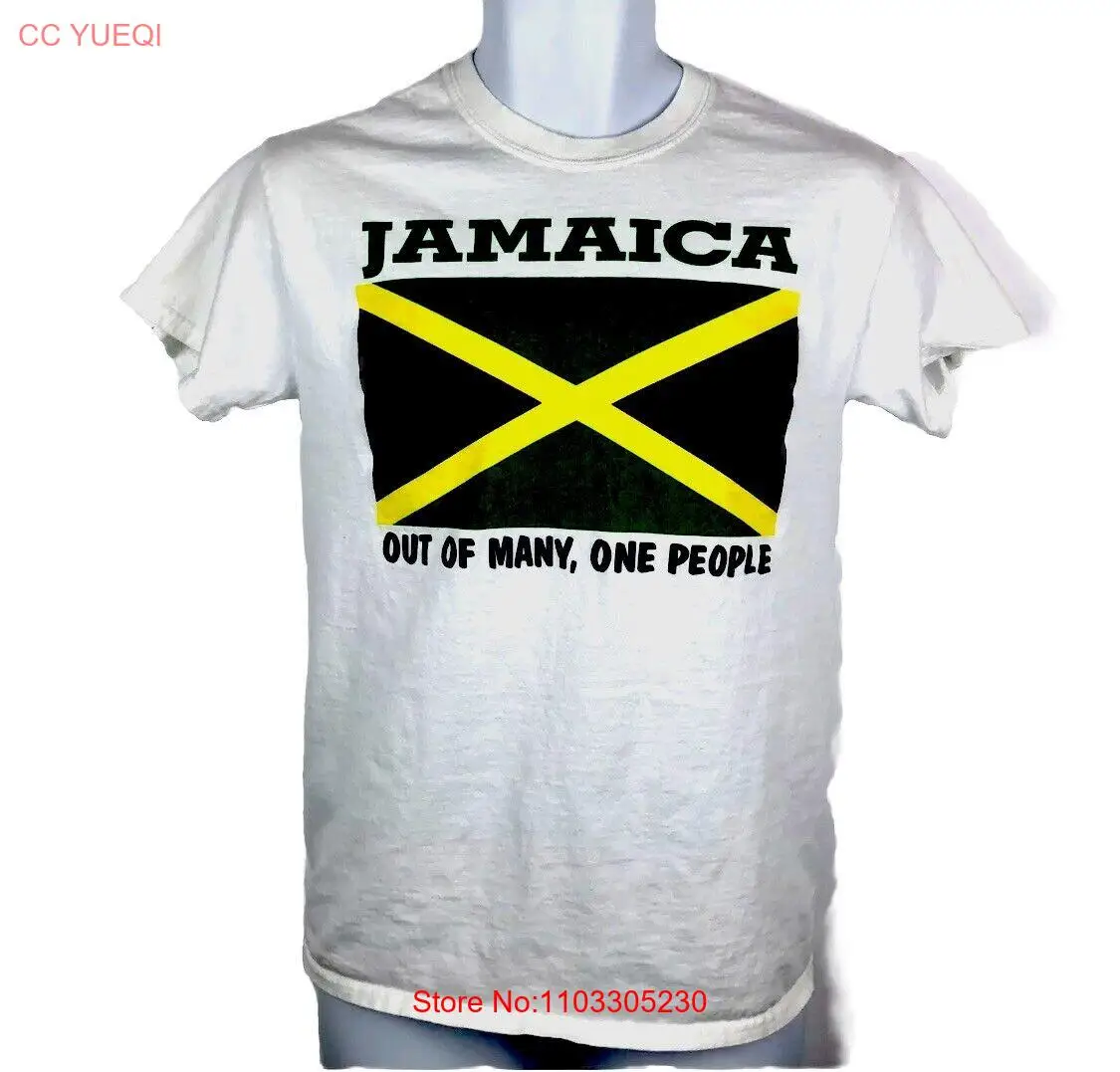 Футболка Jamaica Pride/белая Irie Vibes для взрослых/100% хлопок