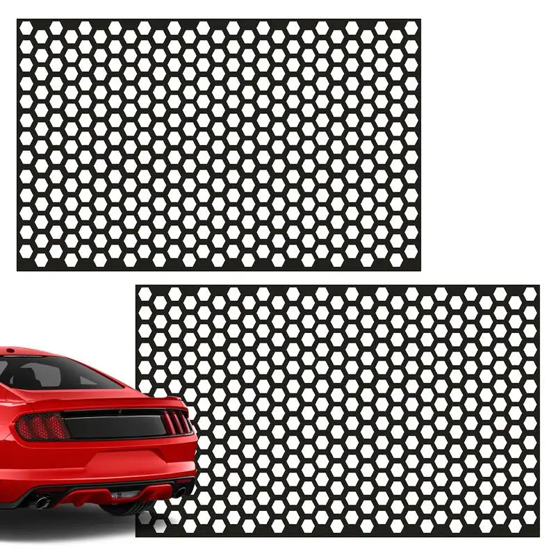 

Наклейки в виде сот для хвоста, универсальная лампа в виде сот, наклейки для заднего хвоста автомобиля, самоклеящиеся декоративные наклейки для автомобиля «сделай сам»