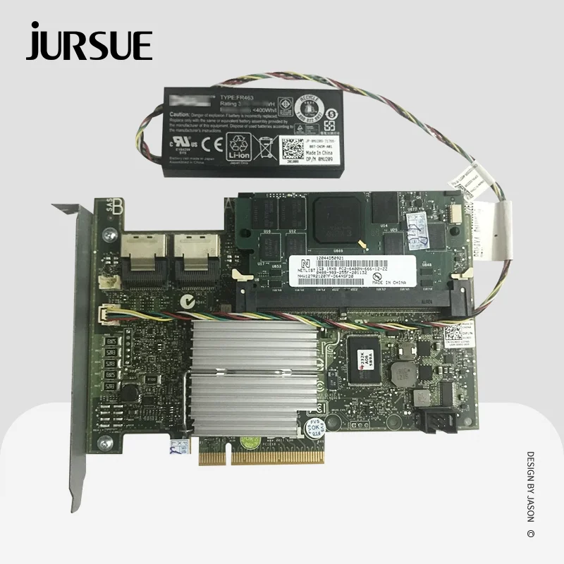 PERC H700 RAID контроллер карты 6 Гб/с 1 Гб кэш SAS Sata PCI E Расширительная карта POWEREDGE R510 R610