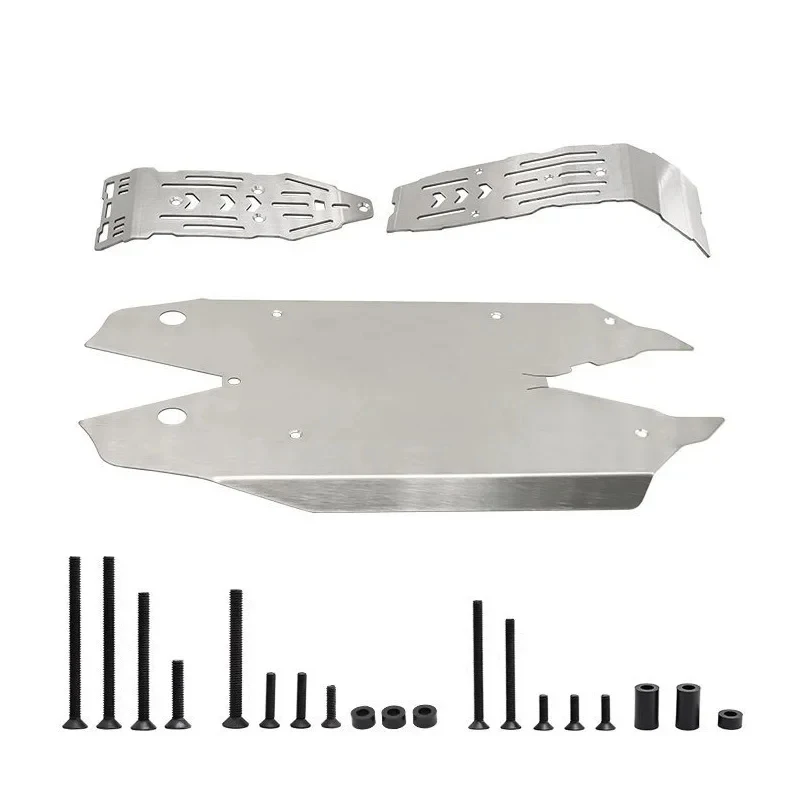 Металлическая защитная пластина шасси из нержавеющей стали для Arrma 1/8 Mojave 4S 4X4