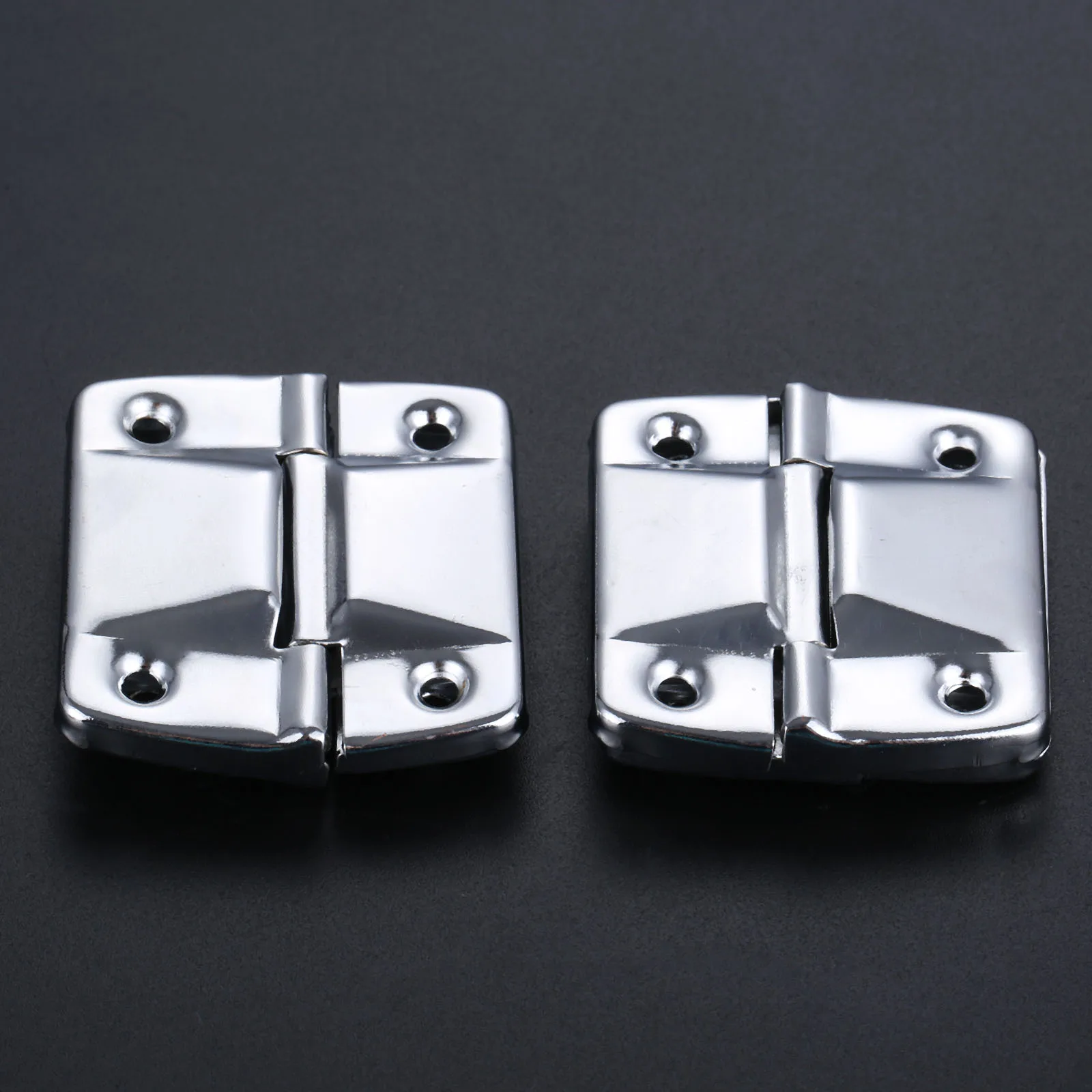 2pcs/pair Metal Support Hinge Flight Case Jewel Wood Box Luggage Positioning 51*47mm Toolbox Suitcase Luggage Folding Fittings images - 6