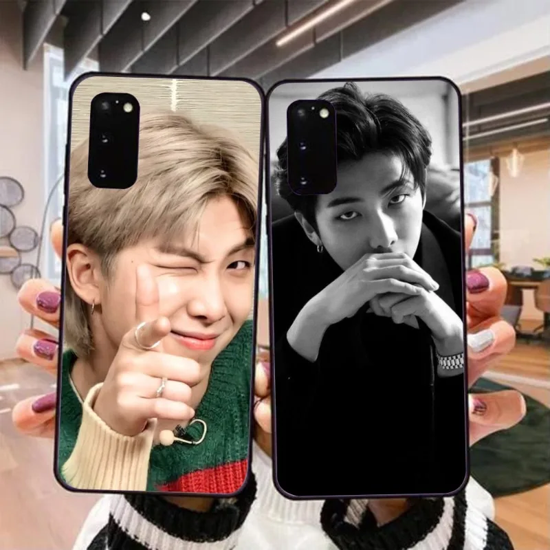 Умный чехол для телефона RM Namjoon, мягкий черный чехол для Realme GT 2 9i 8i 7i Pro X50 X2 C35 C21 C20 C11 C3