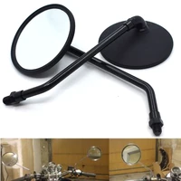 universal round motorcycle mirrors 10mm rearview side mirrors for bmw f800gs f800r f800gt f800st f800s f700gs f650gs