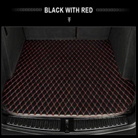 leather car trunk mat for Infiniti Q50 2014 2015 2016 2017 2018 2019 car trunk mat automobile carpet cover