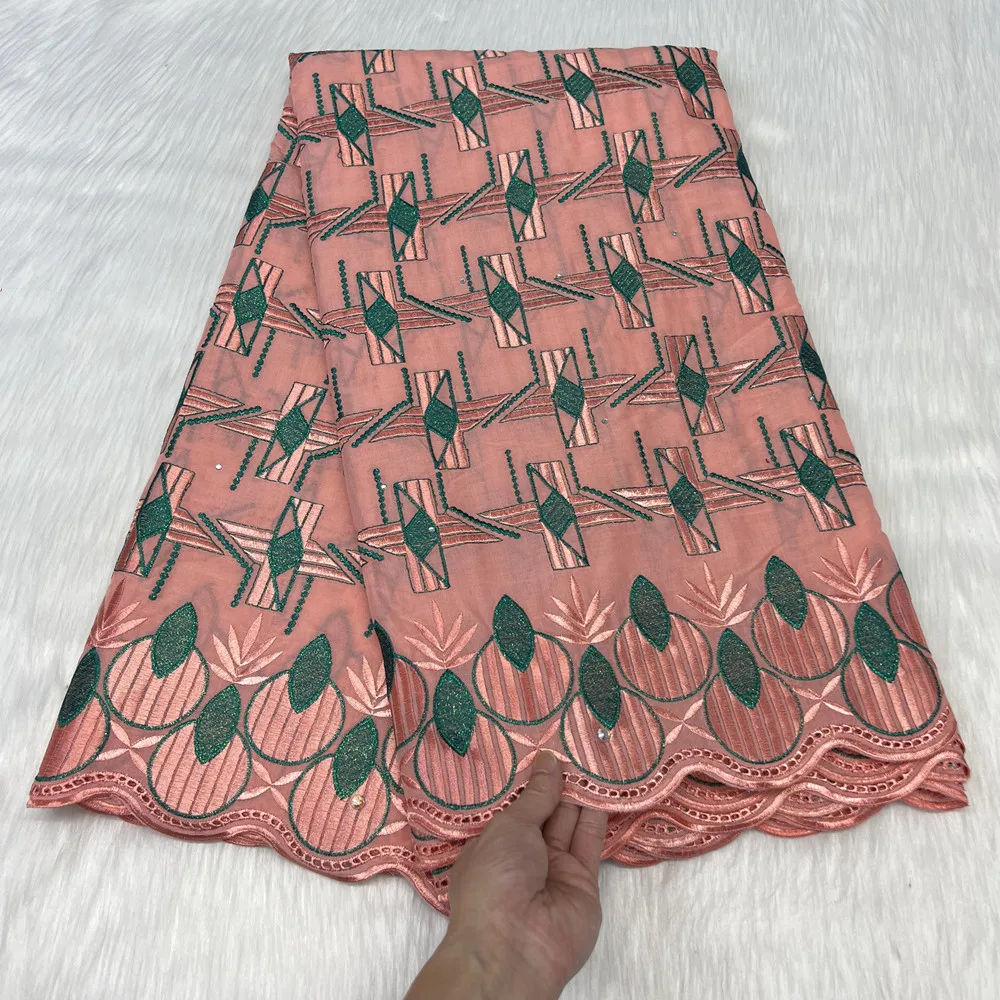 2023 новейшая синяя швейцарская вуаль кружева африканская Кружевная Ткань 5 ярдов