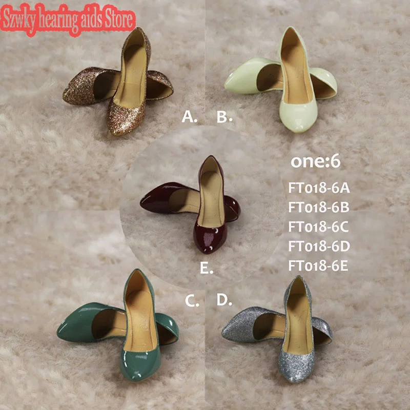 

Feeltoys FT018 1/6 Scale OL Candy Color High Heels Ladies Sandals Shoes Fit 12 inch Female Soldier Action Figure Body