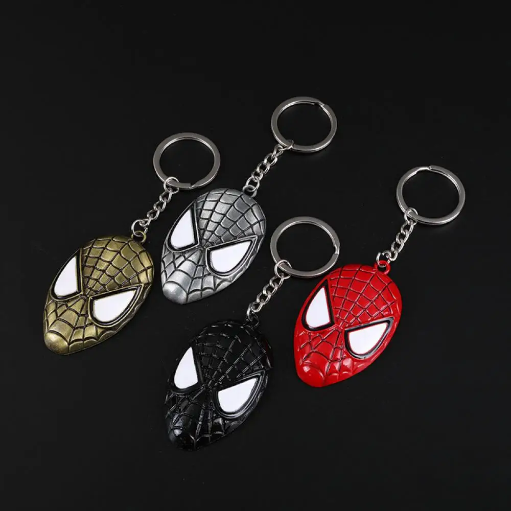 Брелок для ключей, металлический, в виде маски Мстителей, подвеска с супергероем Диснея