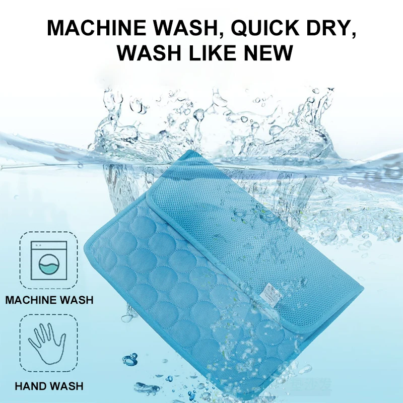 Охлаждающий коврик для собак подстилка домашних питомцев дышащая с