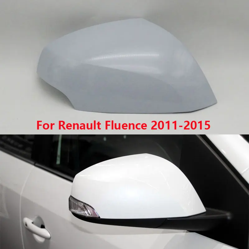 

For Renault Fluence 2011 2012 2013 2014 2015 Car Rearview Wing Door Side Mirror Cover Cap Lid House Shell Base Color