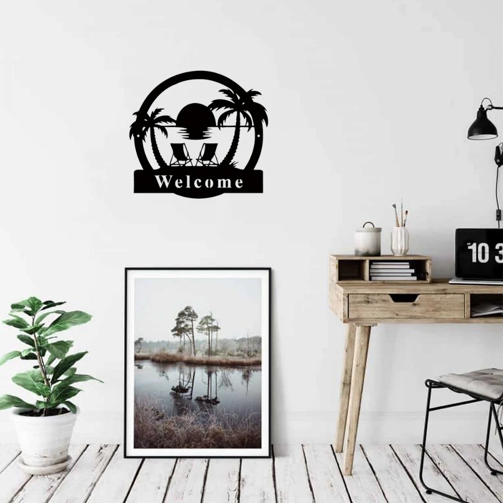 Металлическая декоративная вывеска