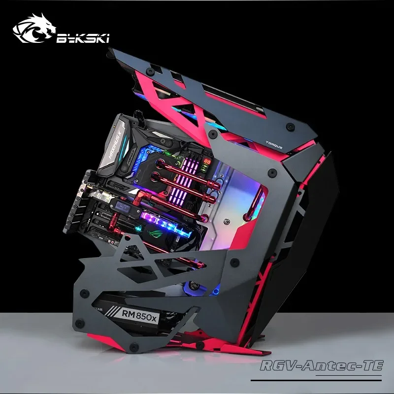 BYKSKI акриловый резервуар для водяного охлаждения корпуса компьютера Antec Torque/3PIN 5V