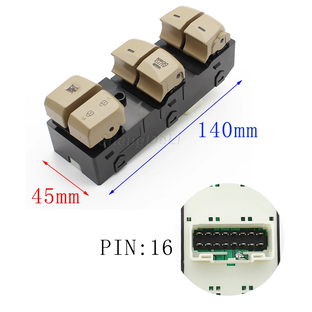 Переключатель Стеклоподъемника для Hyundai Elantra 2012 2013 2014 2016