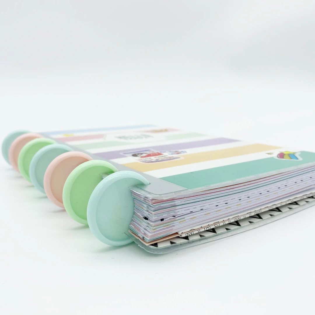 100 шт., 30 мм, пластиковое кольцо-застежка с отверстием в виде гриба