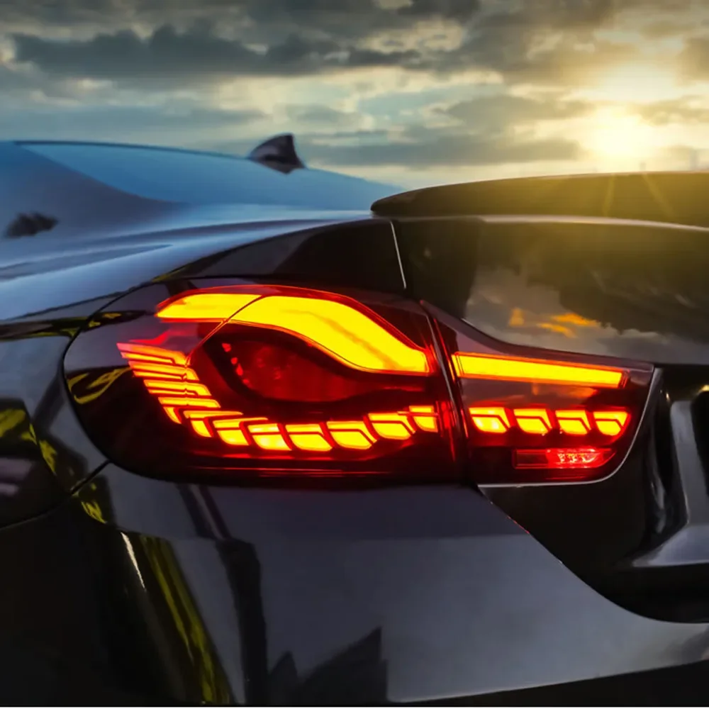 Автомобильные светодиодные задние лампы в сборе совместимые с BMW 4 серии F32 F36 F33 M4
