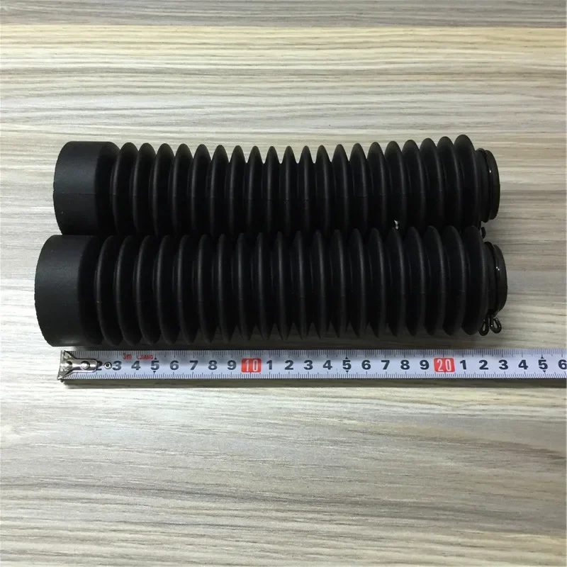 For Motorcycles 125/250 Front Shock Absorber Dust Cover Duo / 31 Cores Black Plastic Jacket Free Shipping