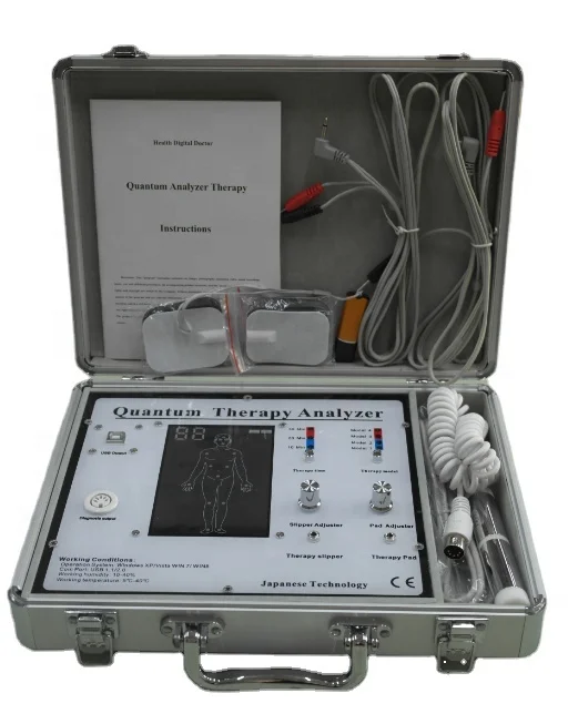 

2022 Hot sale TENS Therapy quantum resonance magnetic body health analyzer with massager