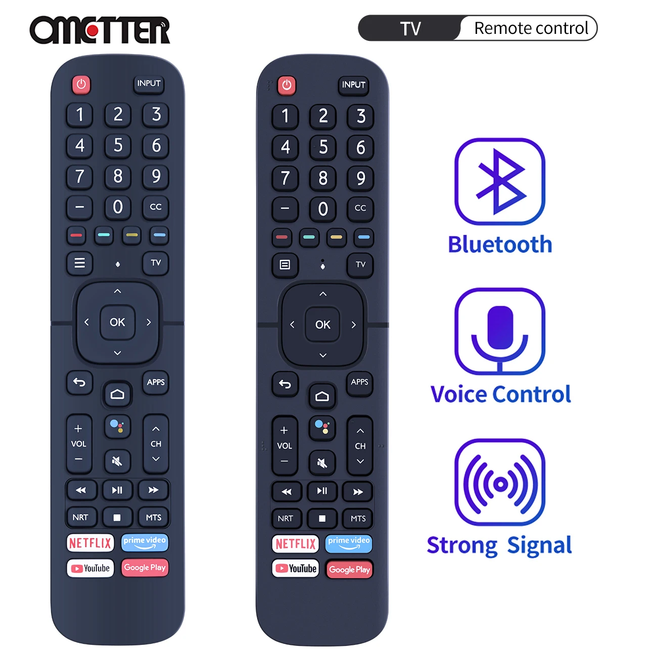 

ERF2K60H ERF2G60H Voice Remote Control for Hisense Android Smart TV 55H9G 65H9G 43H5670G 50H6570G 55H6570G 65H6570G 70H6570G 75H