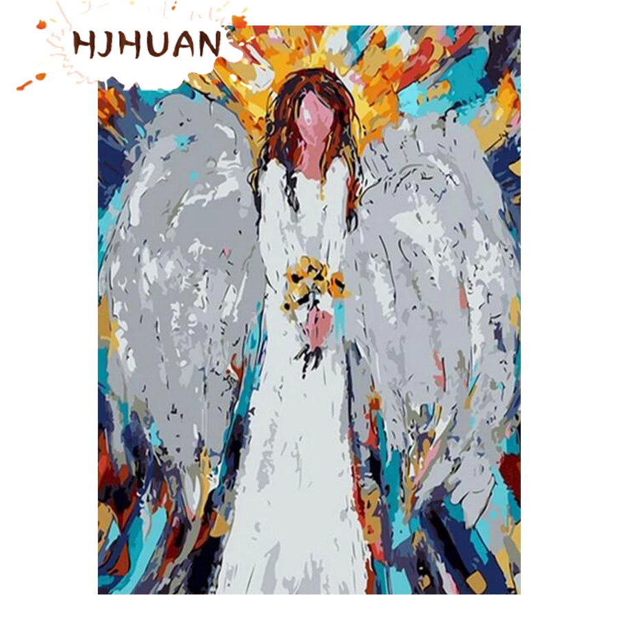 

Полная квадратная/круглая Алмазная картина с ангелом 5D «сделай сам», алмазная живопись, 3D вышивка крестиком стразы, живопись, Декор, художес...