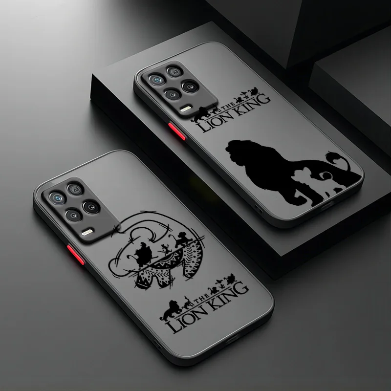 Disney The Lion King для OPPO A98 A95 A94 A93 A92 A91 A83 A78 A76 A74 A73 A72 A58 A57 A56 A55 A54 2020 Матовый чехол