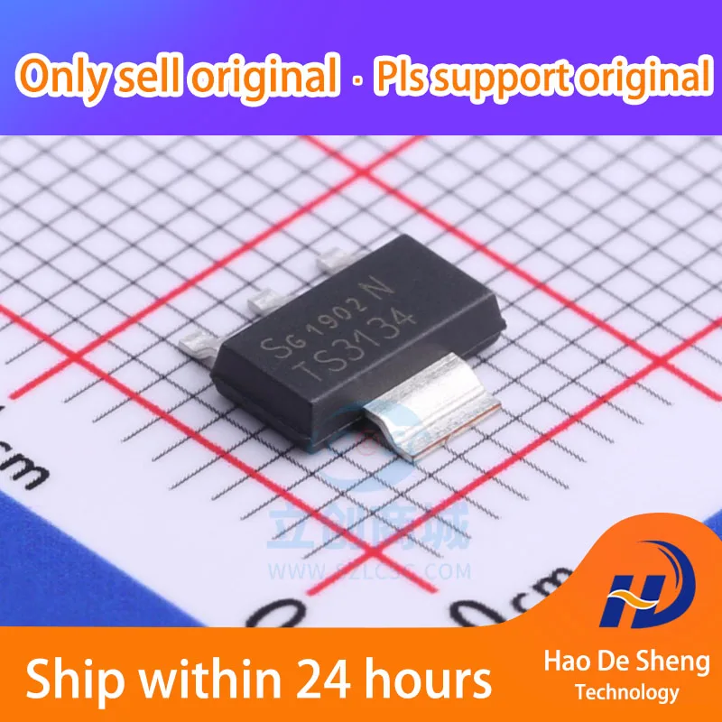 

10 шт./партия BTS3134N logo TS3134 SOT223 новая Оригинальная фотография