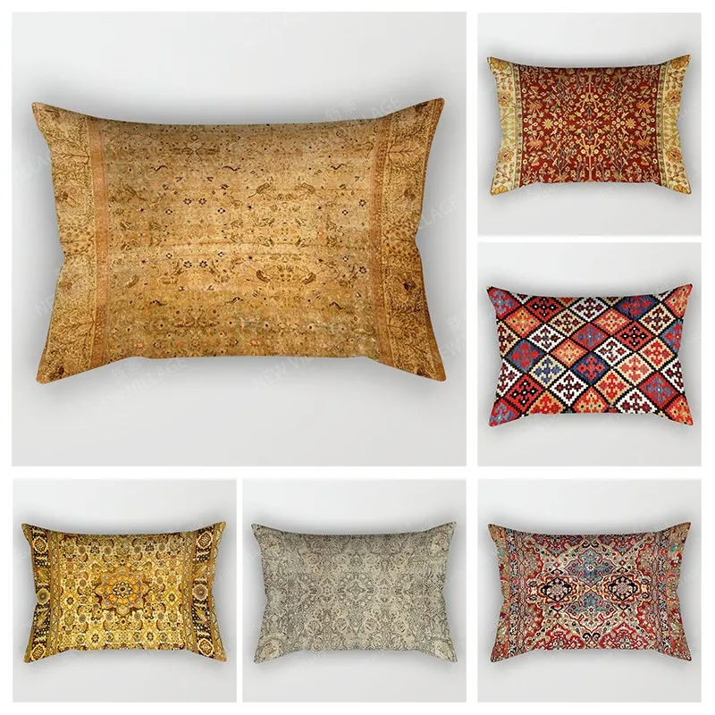 

Скандинавский винтажный осенний домашний декор 30*50 см наволочка для диванной подушки в стиле бохо подушка для гостиной чехол 50x70 30x50 см 40x60 Марокканская Персия