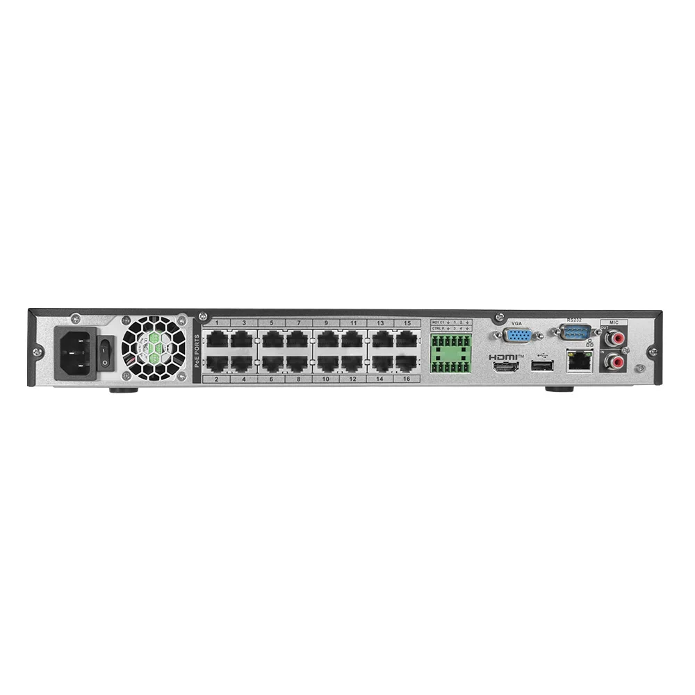Оригинальный сетевой видеорегистратор Dahua NVR4208-8P-EI NVR4216-16P-EI NVR4232-16P-EI 8CH/16CH/32CH 1U 8/16PoE