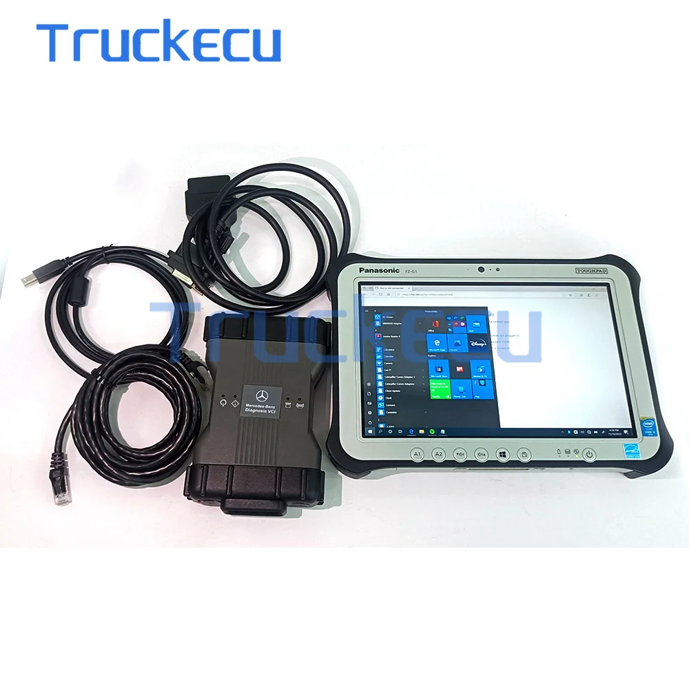

FZ G1 tablet+ MB STAR C6 WiFi Multiplexer mb for Benz c6 Car truck Diagnostic SD Connect C6 DOIP xentry das wis epc