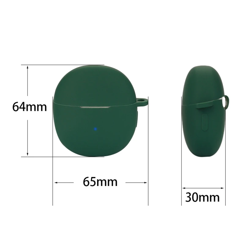 

Wireless Headset Protective Case Fit for QCY T18 Melobuds Cover Dust Shockproof Shell Washable Housing Anti-dust Sleeve