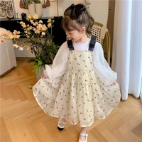 girls suit blouse shorts cotton 2pcssets%c2%a02022 cherry spring summer school outfits%c2%a0sports sets kid baby children clothing