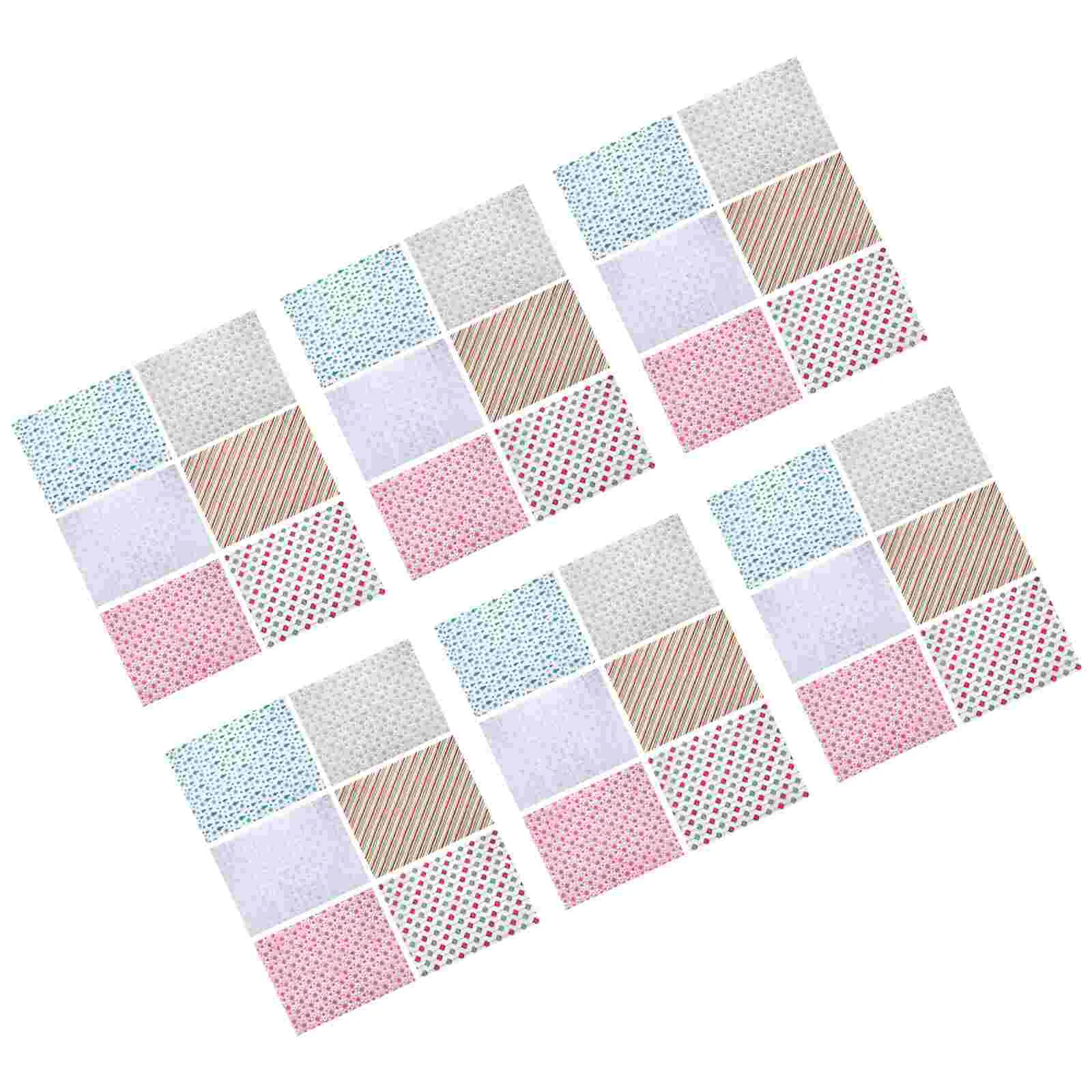 

60pcs Christmas Series Snowflake Tissue Paper Wrapping Paper DIY Craft