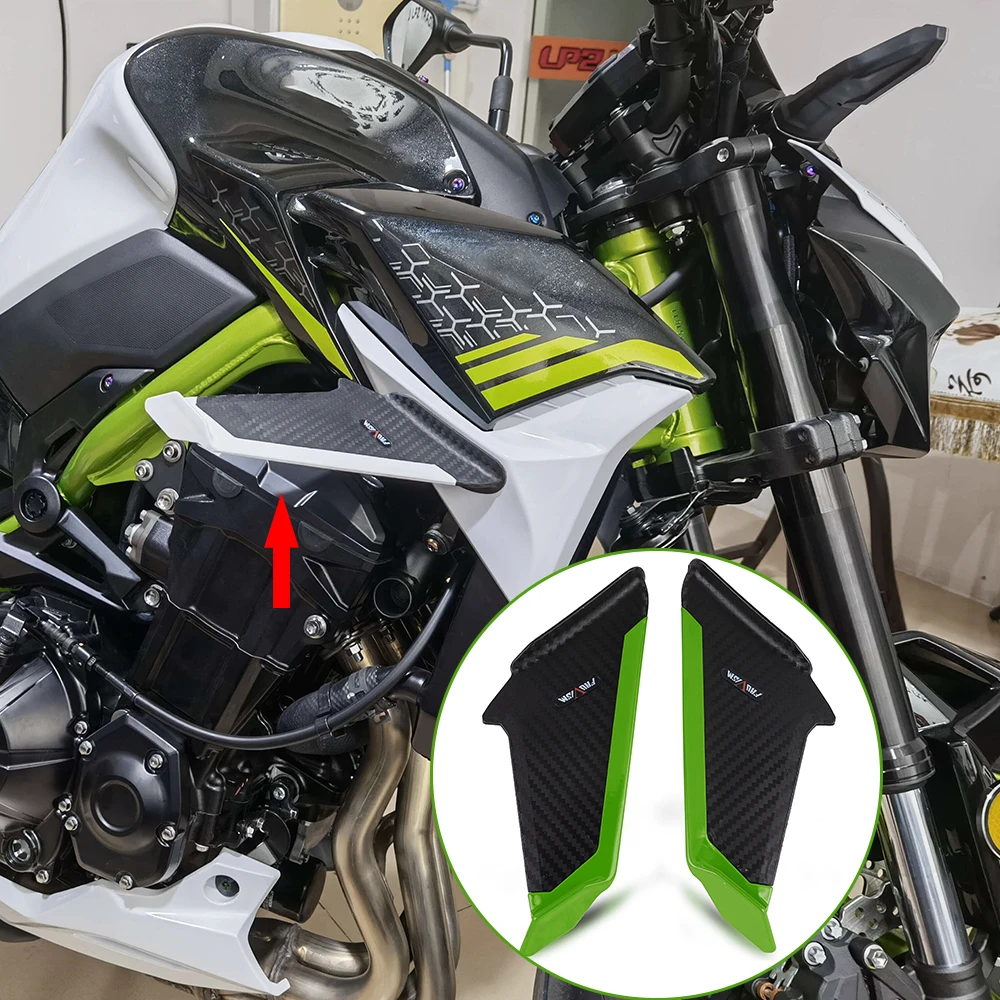 Фото Мотоциклетный аэродинамический спойлер Winglet комплект крыла для Honda CBR500R CBR600 CBR650R CBR1000 CBR650F CBR300R CBR 500R 650R 1000 №2