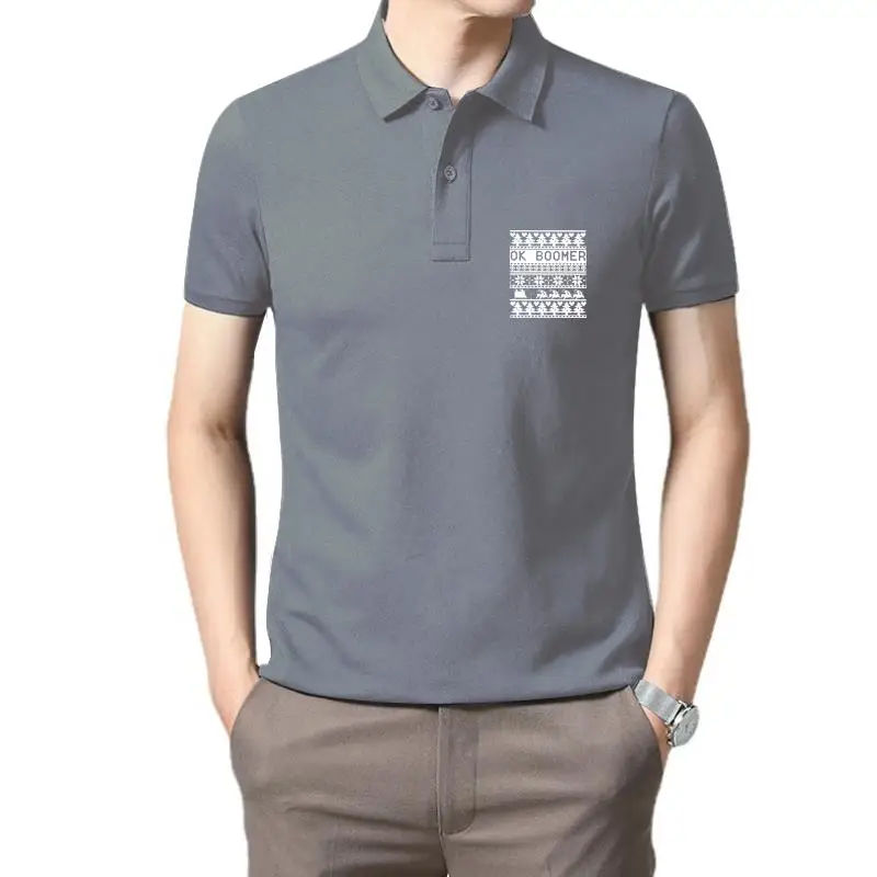 

Cheap Custom Ok Boomer Christmas 2023 Tee Shirts Men's Personalized Short Sleeved Full Cotton Crew T Shirts