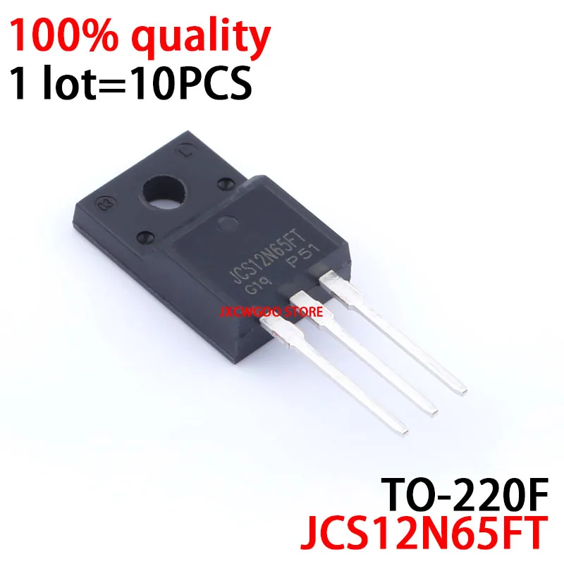 

Новый оригинальный JCS12N65FT JCS12N65 12N65 TO-220F 12A 650V MOSFET 10 шт./партия