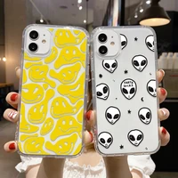 clear smile phone case for samsung a52s 5g cases galaxy a53 a73 a13 a33 a12 a21s a31 a32 a50 a51 a52 a71 a72 a10 a22 a03s covers