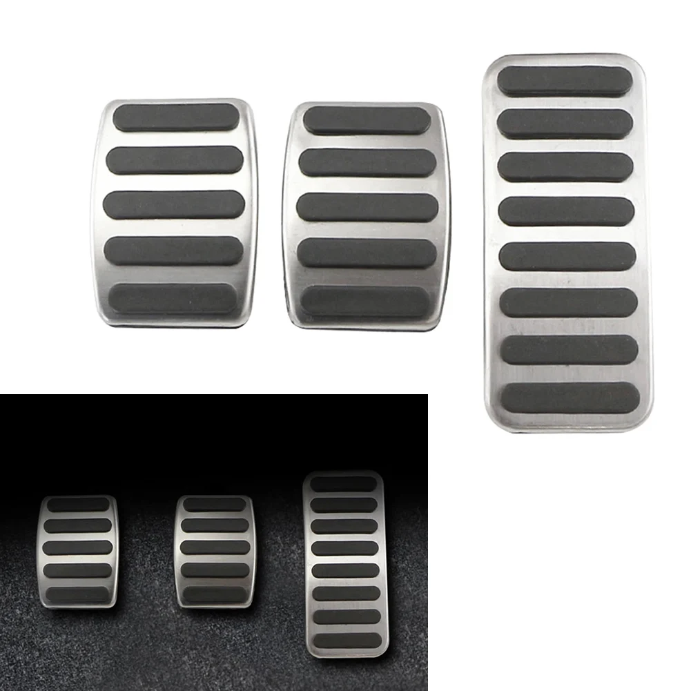 

3Pcs/Set Car Clutch Brake Gas Pedals Protection Cover For Suzuki Vitara 2015-2021 For SX4/SX4 S-Cross 2007-2020