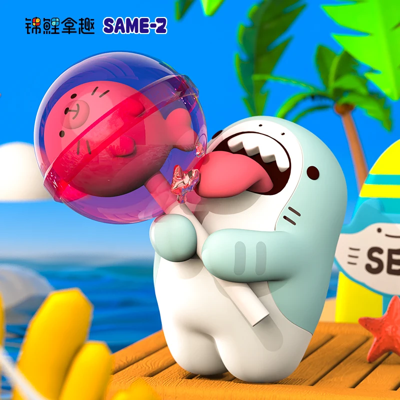 KOITAKE SAME-Z Soft and Delicious Series Handmade By Shark King and Seal King Blind Box Mystery Box Cute Anime Figure Gift