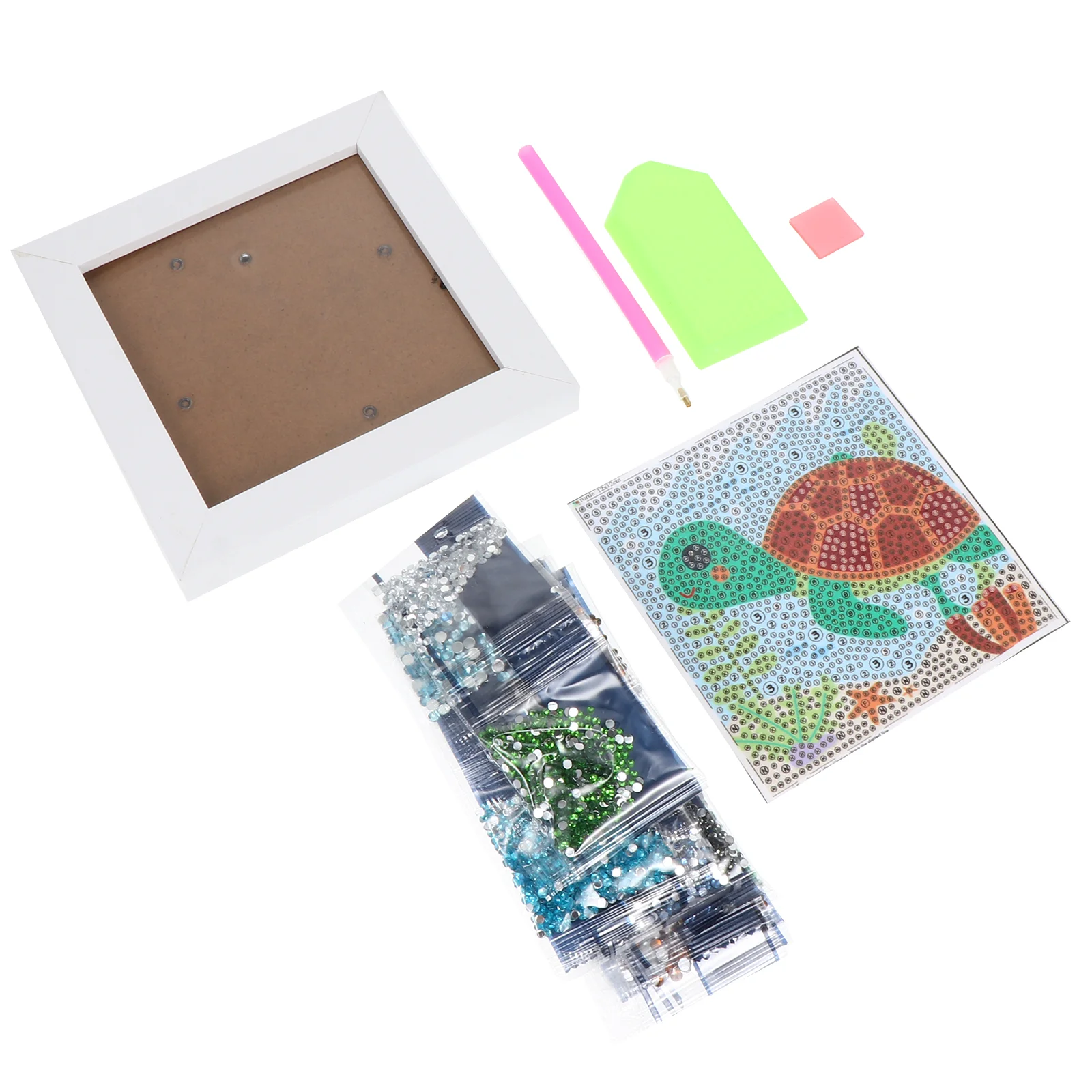 

Painting Kit Bead Diamondsdiamond Embroidery 5D Full Drill Tools Rhinestone Cross Crystal Supplies