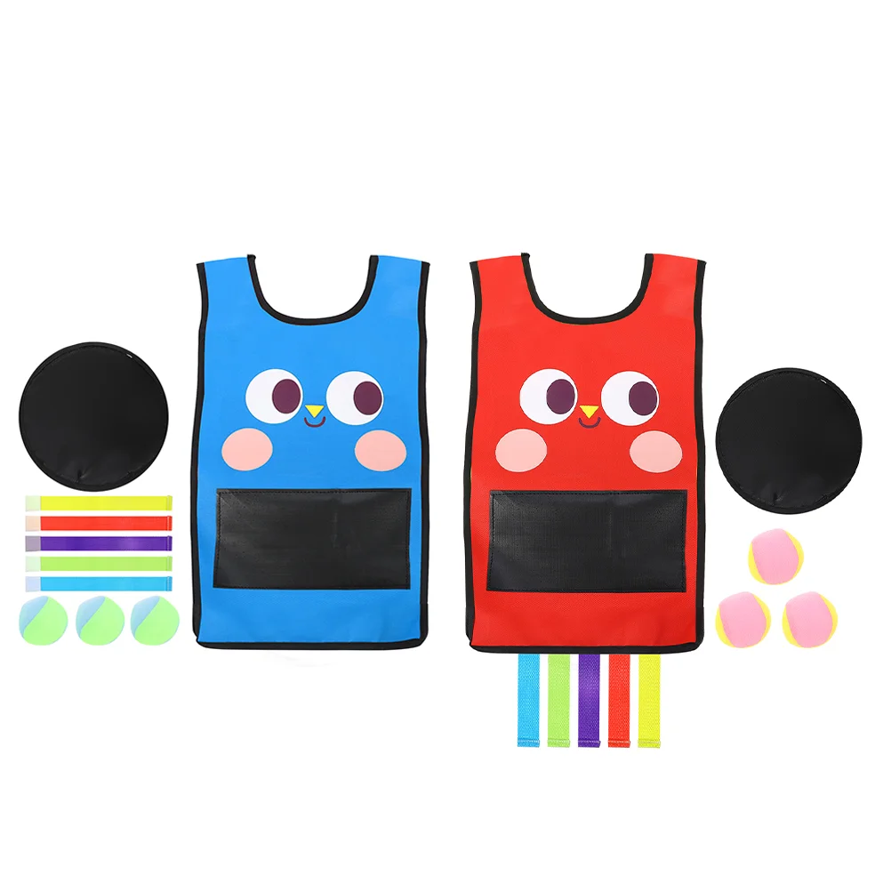 

2 Sets Sticky Vest Durable Helpful Supply Plaything for Kids Toddler Children