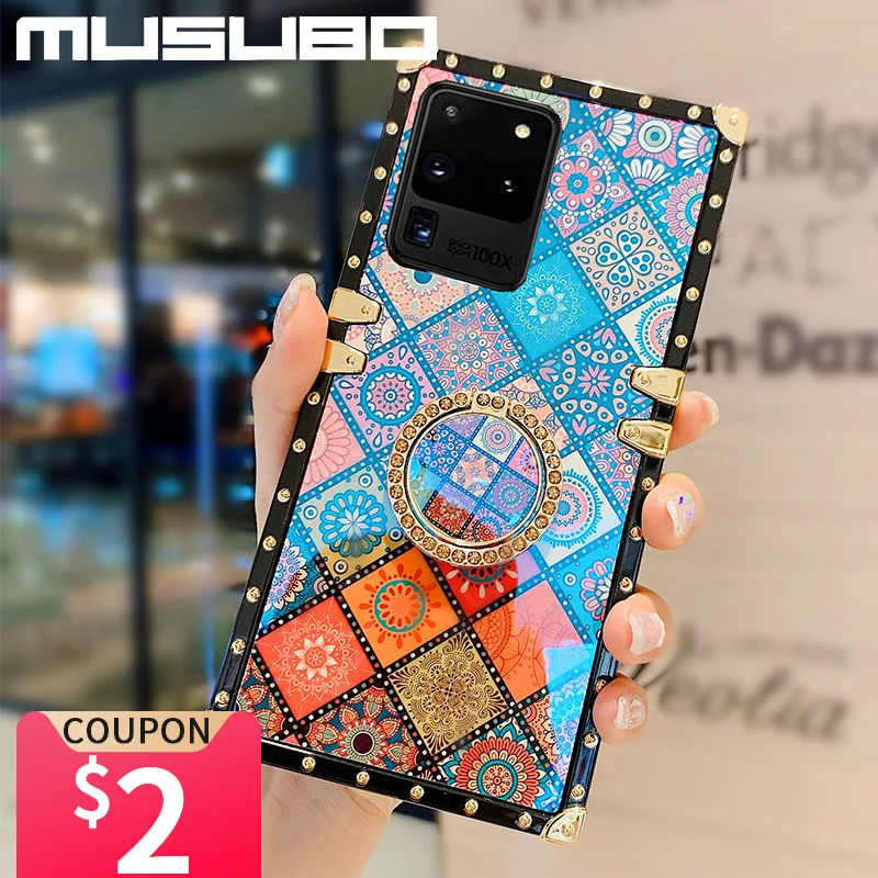 Musubo Coque Shining Bling Case For Samsung Galaxy A13 5G A53 A52s A32 4G Luxury Glitter Gold A73 A12 Fundas A72 Cover A71 Capa