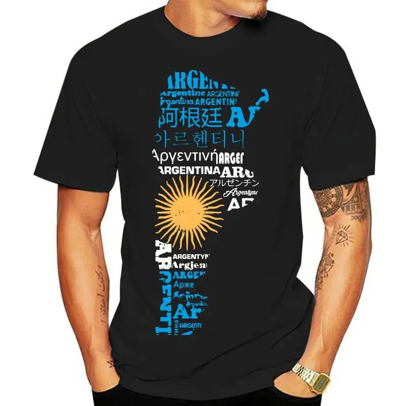 

Argentinien T Shirt Arg Argentina Inter Map Navy Men Legend Soccers Summer 2022 Short Sleeve Tops American T Shirt