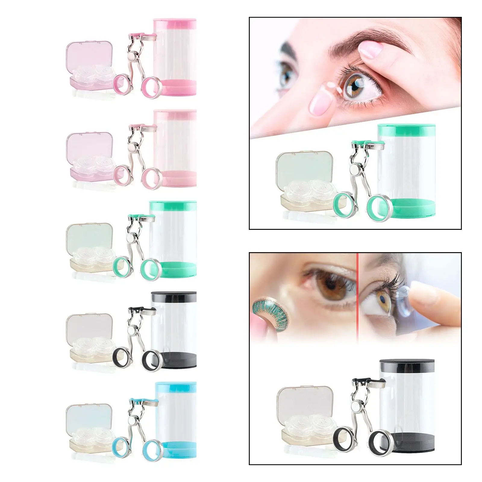 Открыватель для глаз портативный инструмент вставки и удаления контактных линз