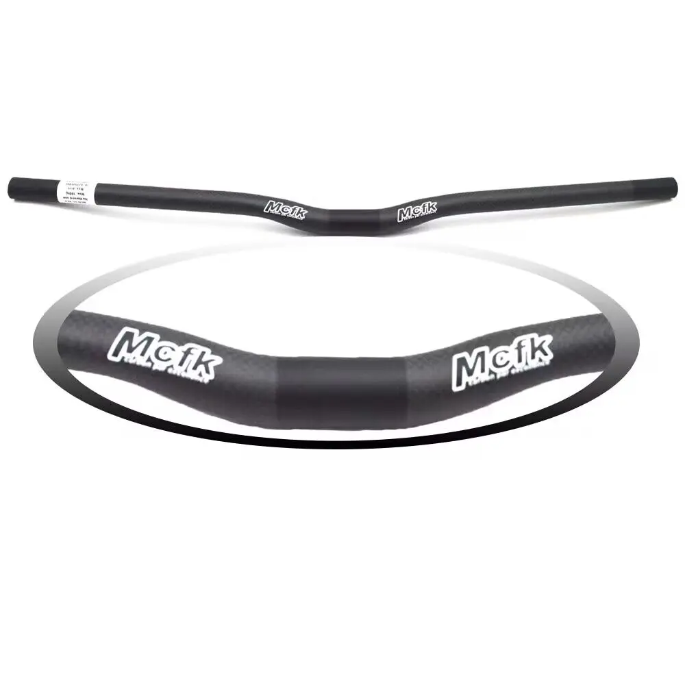 Складной руль Mcfk из углеродного волокна BMx для детей велосипедные штанги 25 4 мм