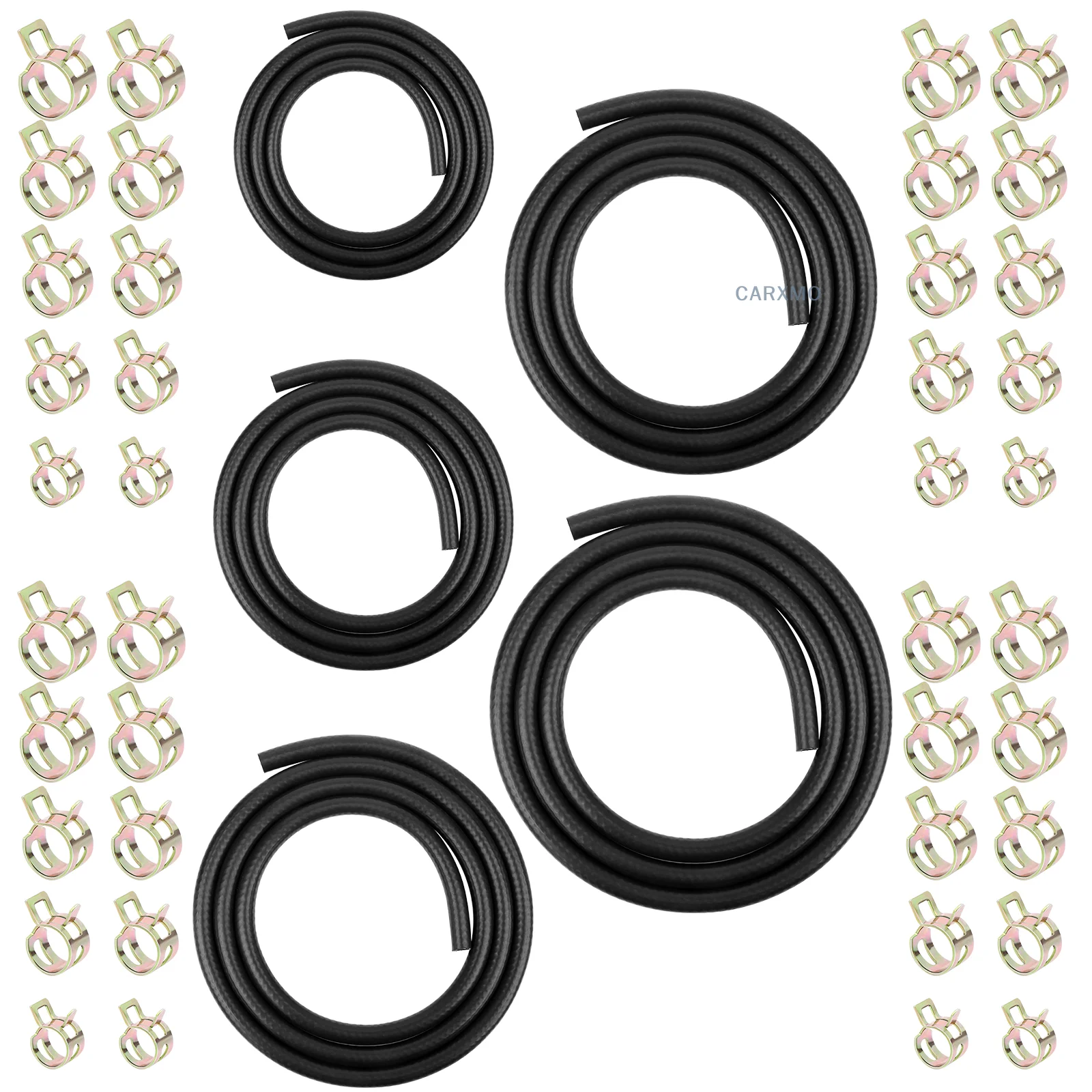 Шланг для топливной трубки 5 размеров 3/16 дюйма 1/4 5/16 3/8 1/2 внутренний диаметр NBR