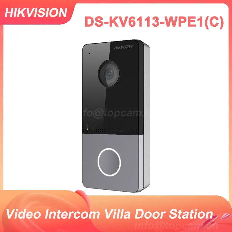 Оригинальный Hikvision английский DS-KABV6113-RS дождевой экран для DS-KV6113-WPE1(C) видеодомофон