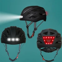 bicycle helmet with light usb rechargeable integrally molded ultralight cycling helmet mtb road bike motorcycle helmet equipment