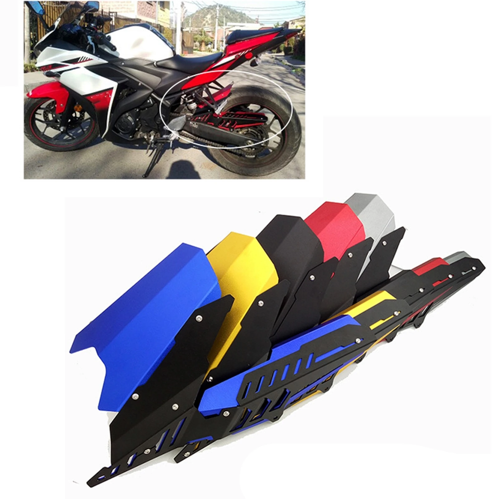

Брызговик для мотоцикла YAMAHA R3 R25 CNC 2013-2017